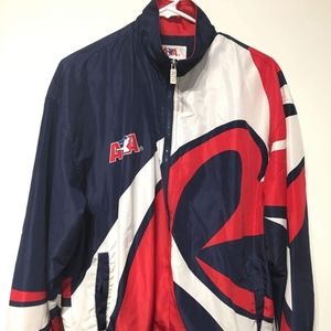 Vintage 80s Karate World Champion Windbreaker.